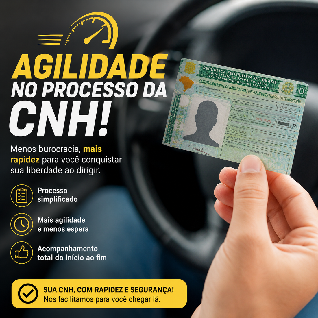 Renovação de CNH: passo a passo completo
