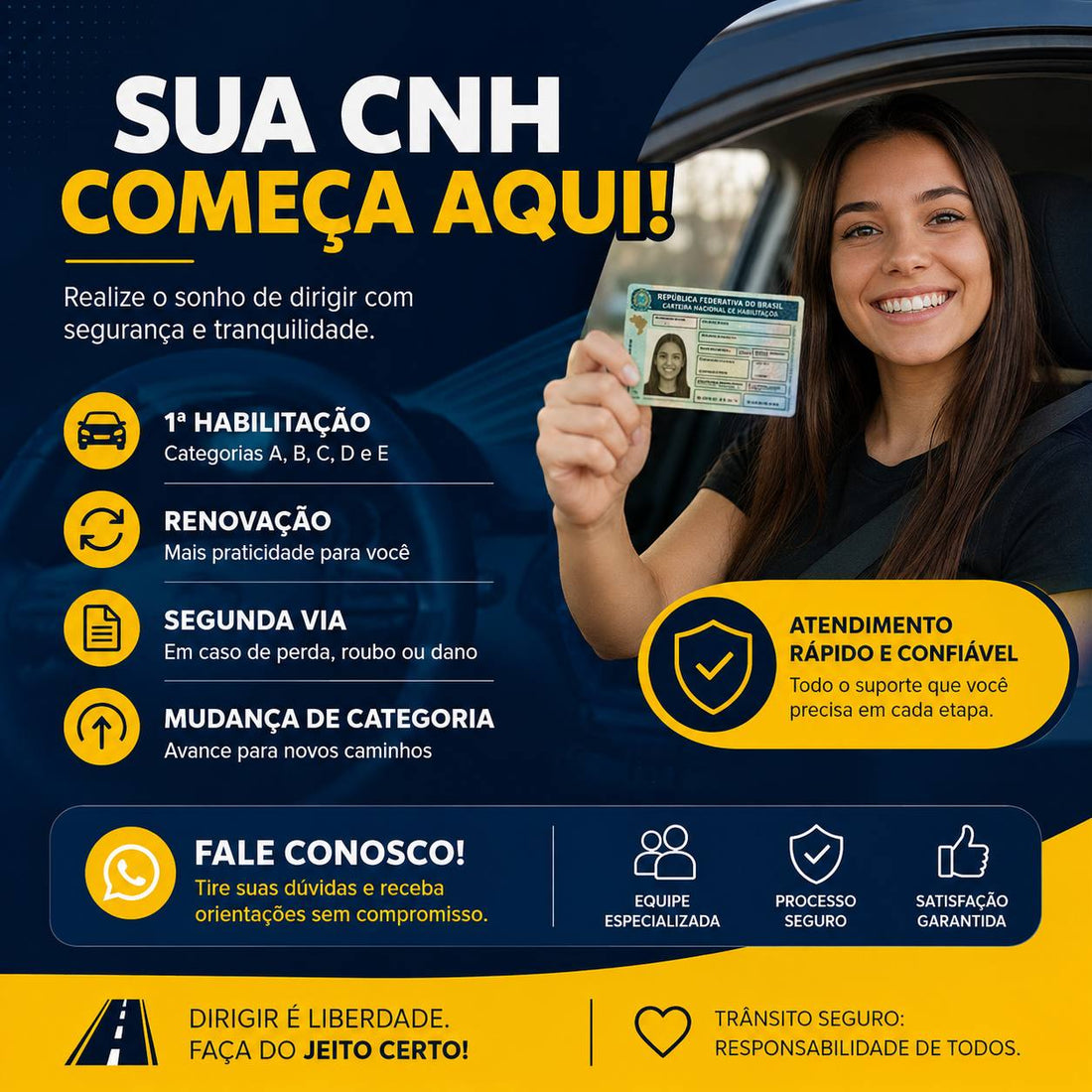 CNH Facilitada: Como Tirar ou Renovar sua Habilitação com Facilidade