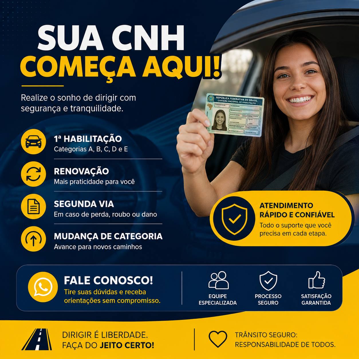 CNH Facilitada: Como Tirar ou Renovar sua Habilitação com Facilidade