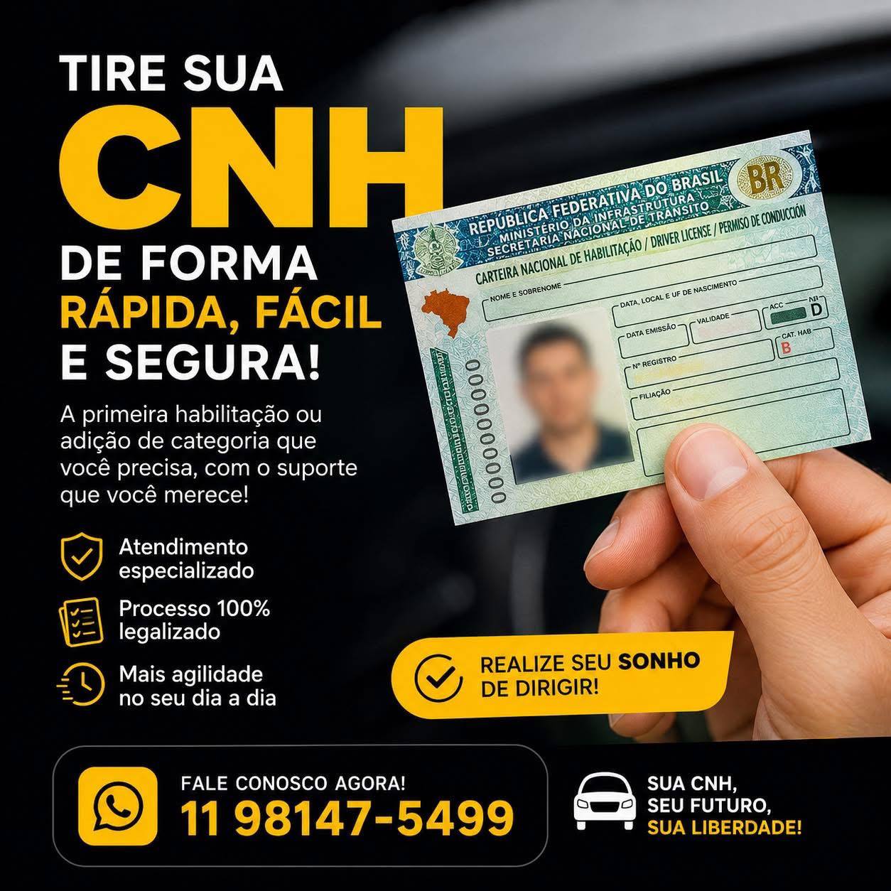 CNH por categoria: A, B, C, D e E — qual é a certa para você?